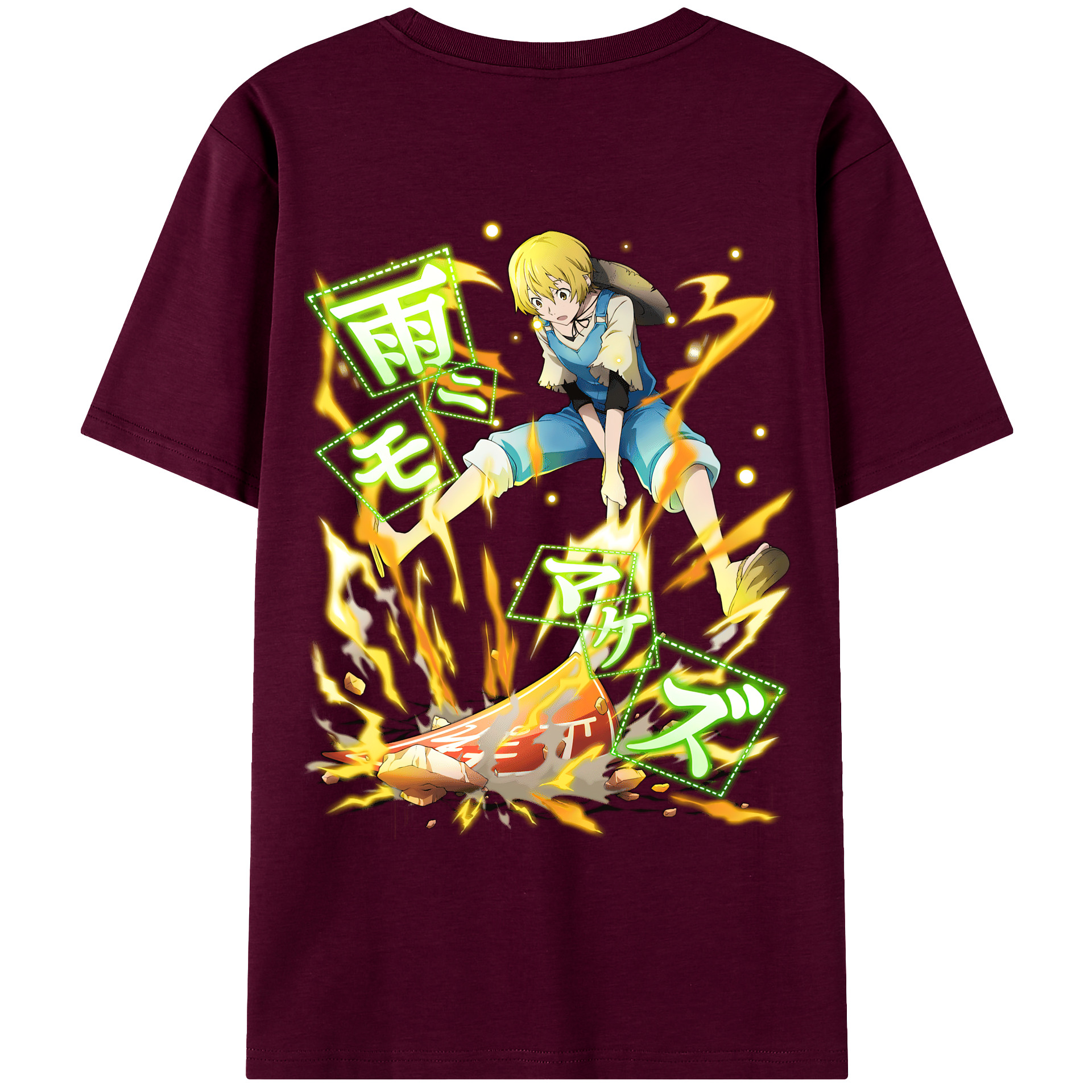 （画像用） 文豪ストレイドッグス Bungo Stray Dogs レディース半袖Tシャツ(バックプリント)
